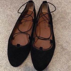 Lucky brand ballerina flats (black)